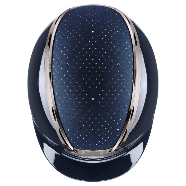 Kask jeździecki exxeed GLOW navy Uvex